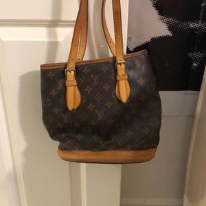 Louis Vuitton bucket bag